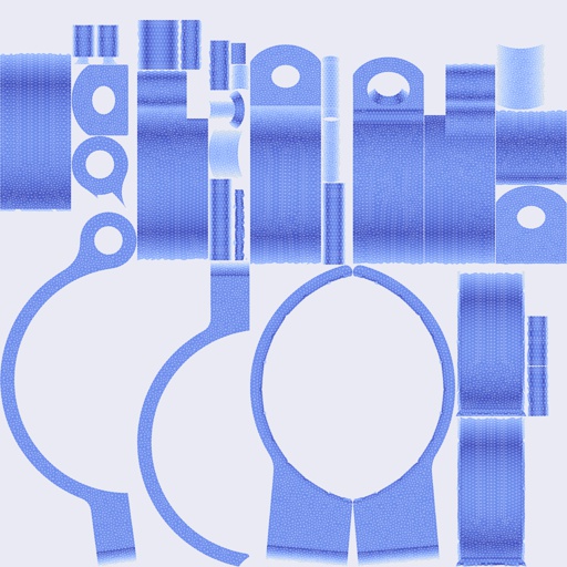 Per-face Area Distortion