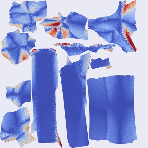 Per-face Angular Distortion