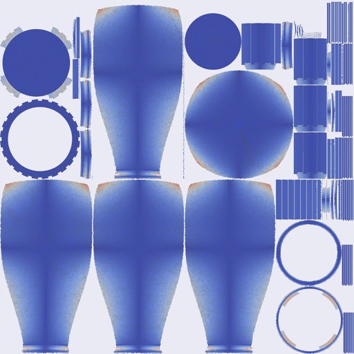 Per-face Angular Distortion