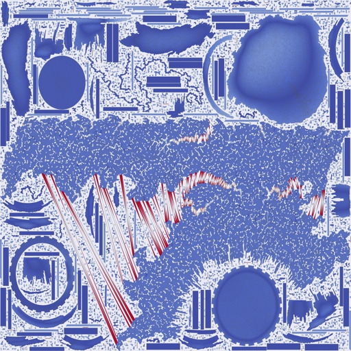 Per-face Area Distortion