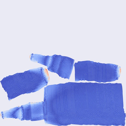 Per-face Area Distortion