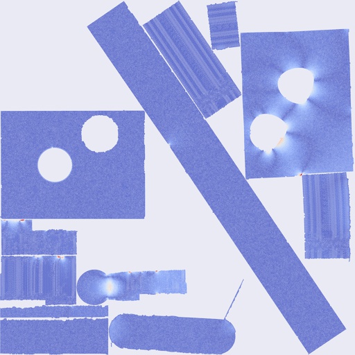 Per-face Area Distortion