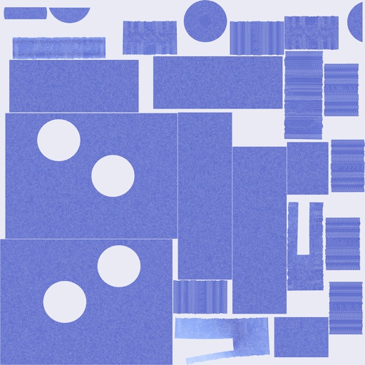 Per-face Area Distortion