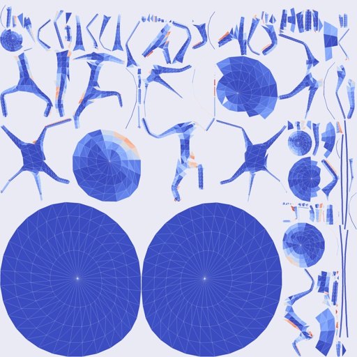 Per-face Angular Distortion