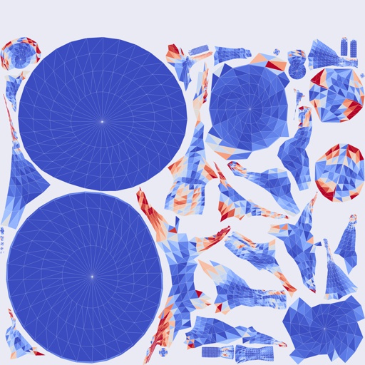 Per-face Angular Distortion