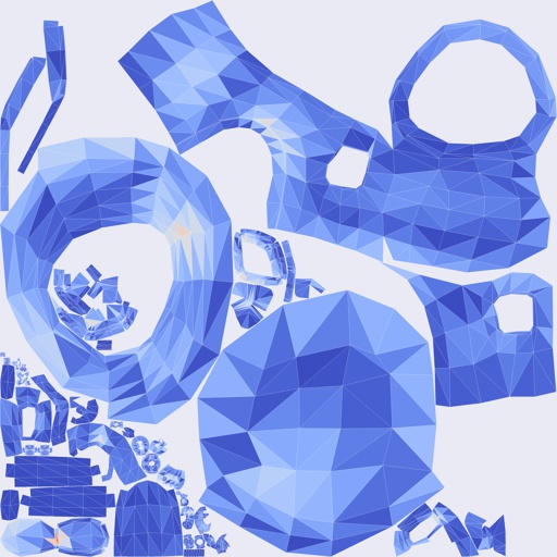 Per-face Area Distortion