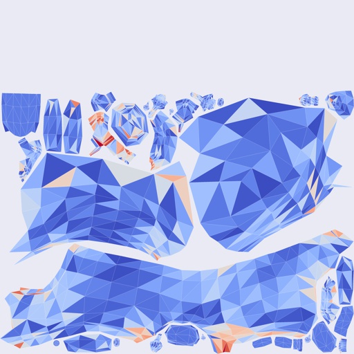 Per-face Area Distortion