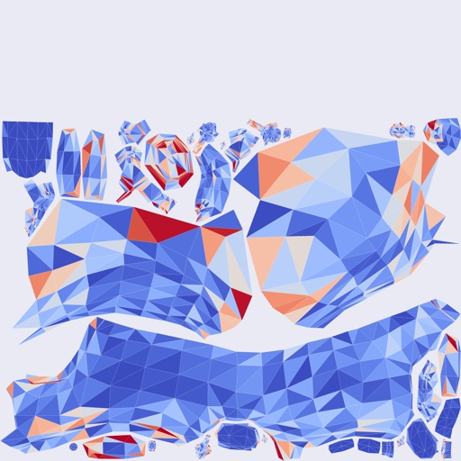 Per-face Angular Distortion