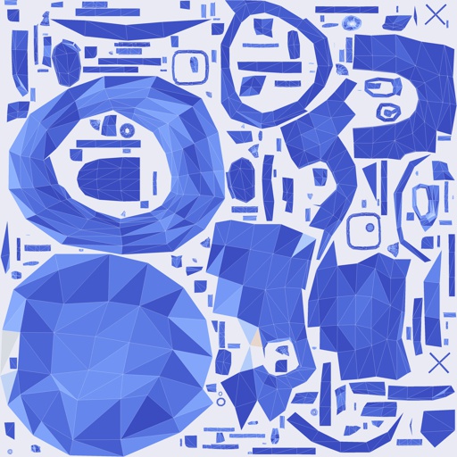 Per-face Area Distortion