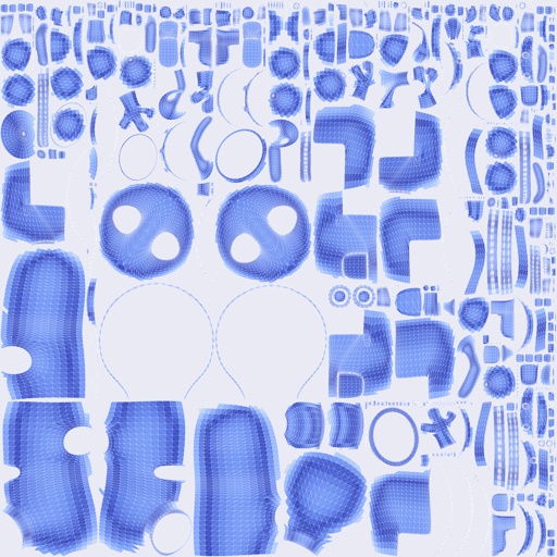 Per-face Area Distortion