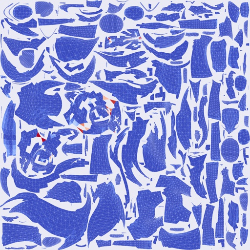 Per-face Angular Distortion