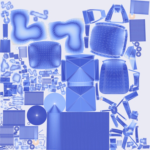 Per-face Area Distortion