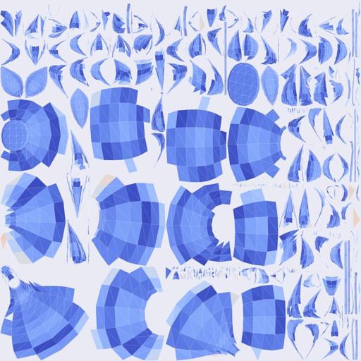 Per-face Area Distortion