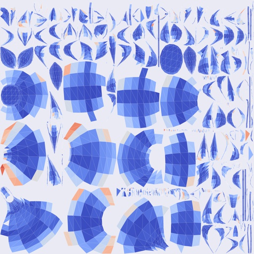 Per-face Angular Distortion