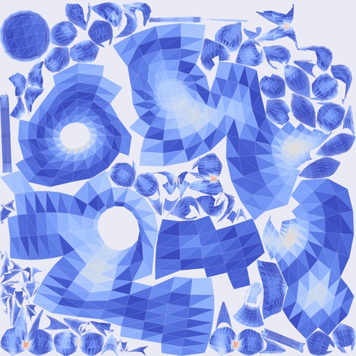 Per-face Area Distortion