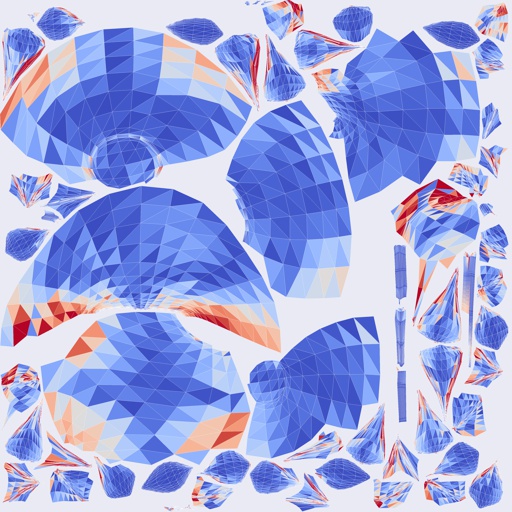 Per-face Angular Distortion