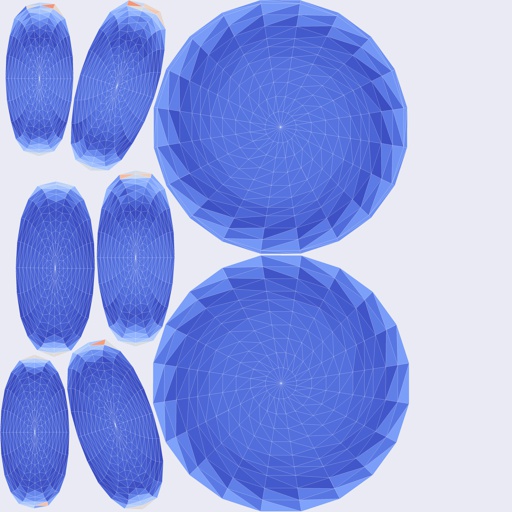 Per-face Area Distortion