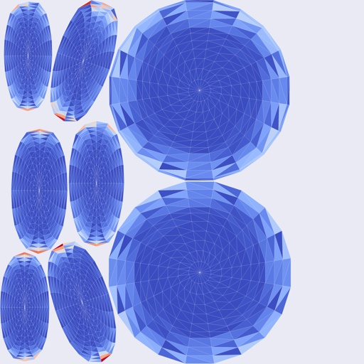 Per-face Angular Distortion