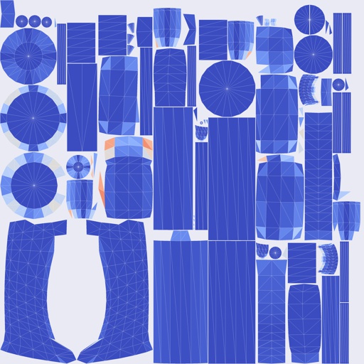 Per-face Angular Distortion