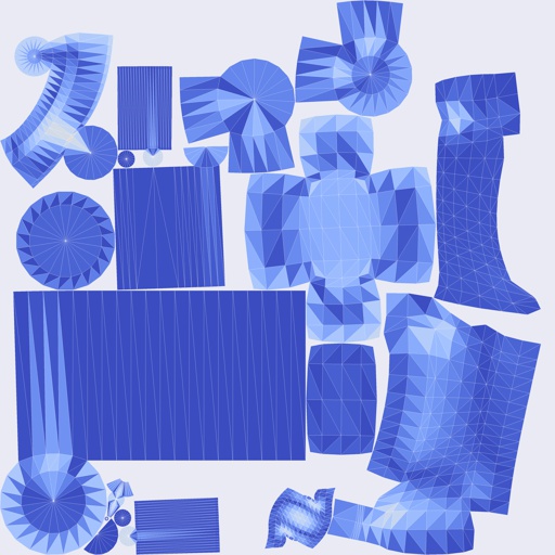 Per-face Area Distortion