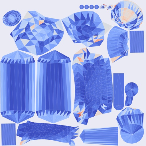 Per-face Area Distortion