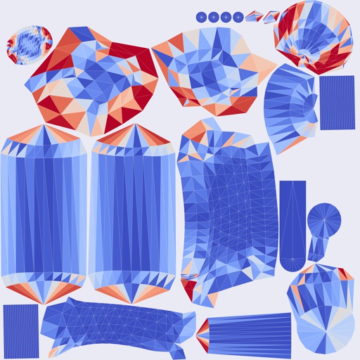 Per-face Angular Distortion