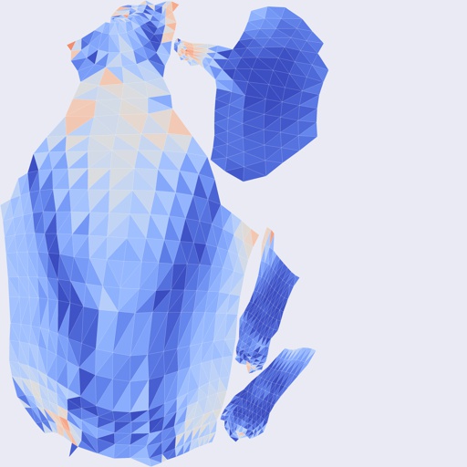 Per-face Area Distortion