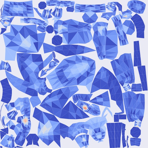 Per-face Area Distortion