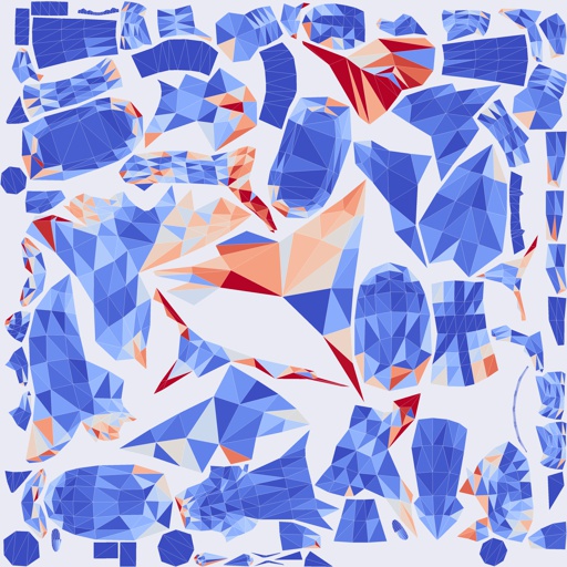 Per-face Angular Distortion