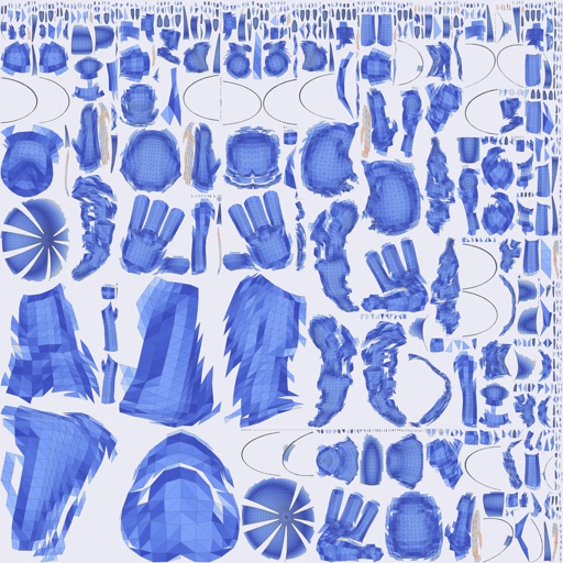 Per-face Area Distortion