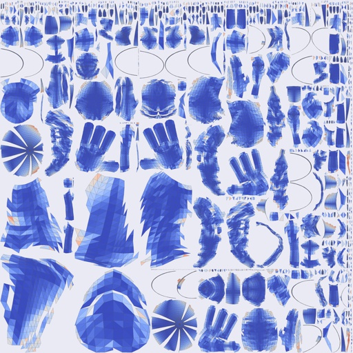 Per-face Angular Distortion