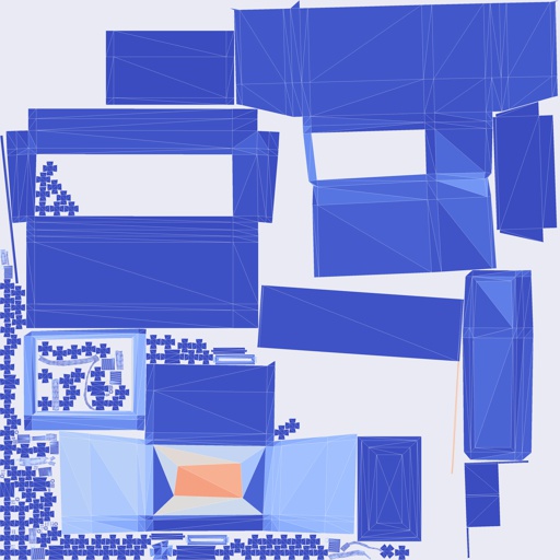 Per-face Area Distortion