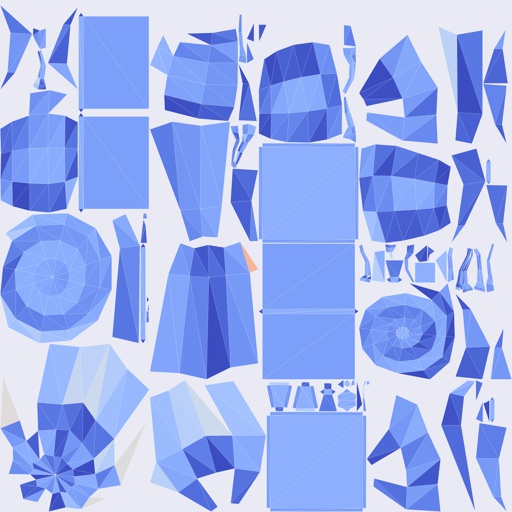 Per-face Area Distortion