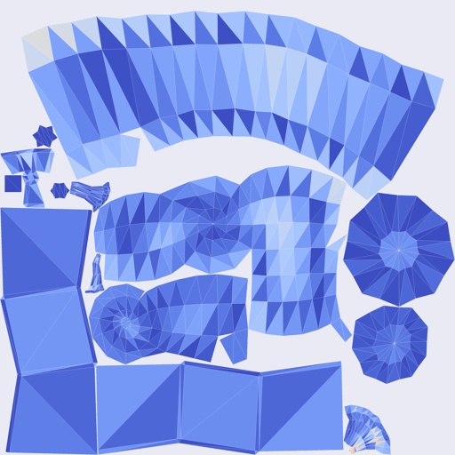 Per-face Area Distortion