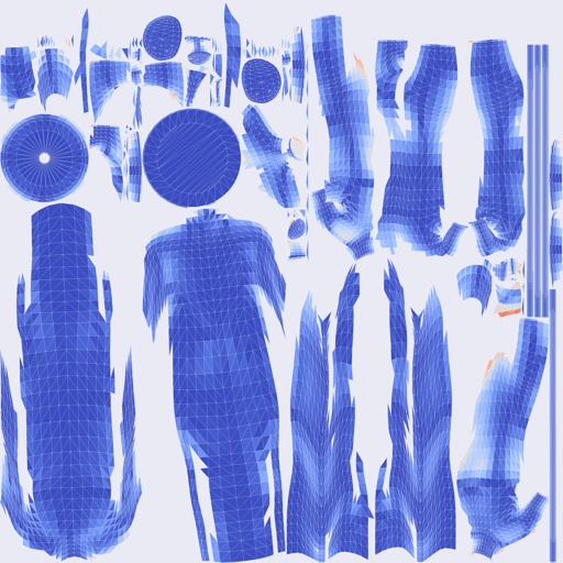 Per-face Angular Distortion