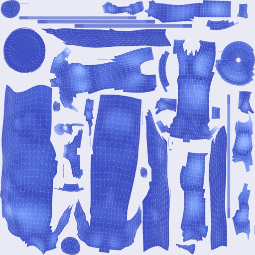 Per-face Area Distortion