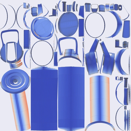 Per-face Angular Distortion