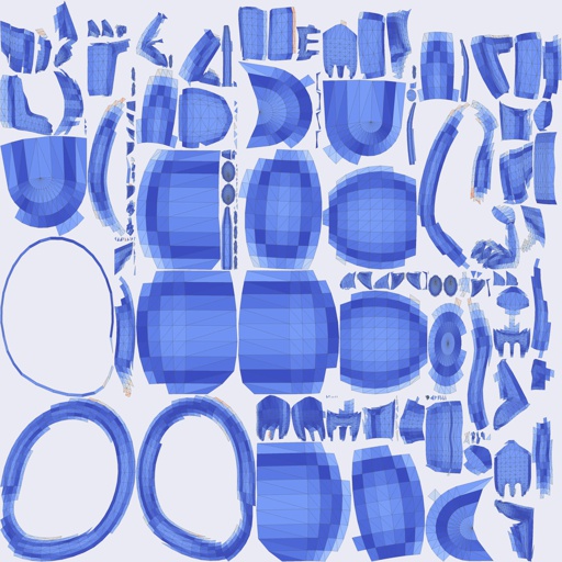 Per-face Area Distortion