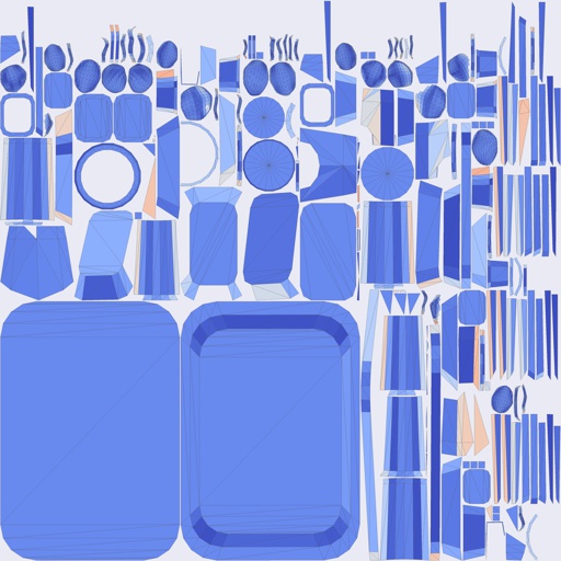 Per-face Area Distortion