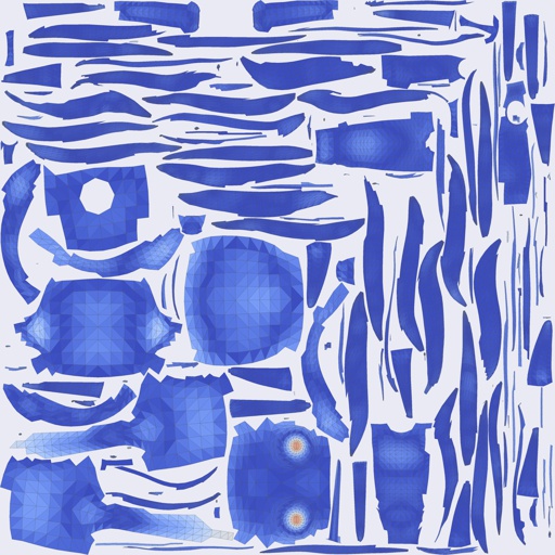 Per-face Area Distortion