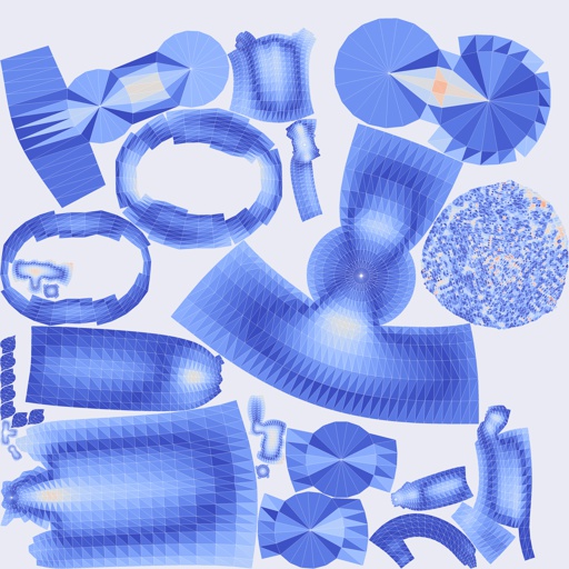 Per-face Area Distortion