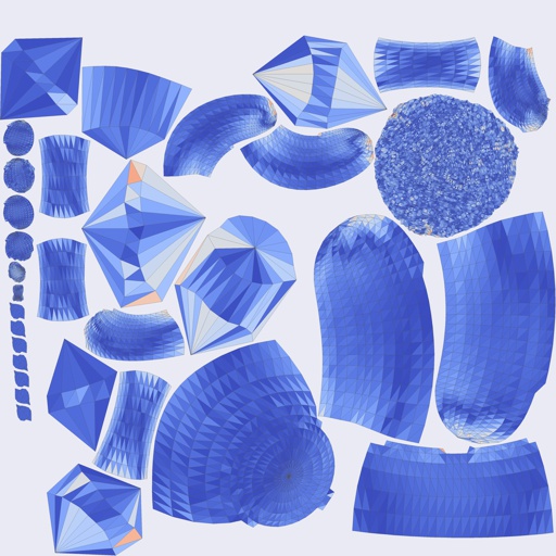 Per-face Area Distortion