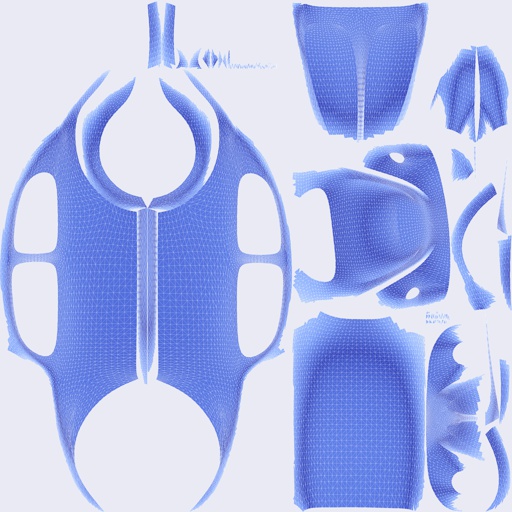 Per-face Area Distortion