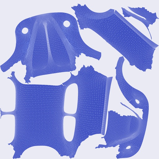 Per-face Angular Distortion