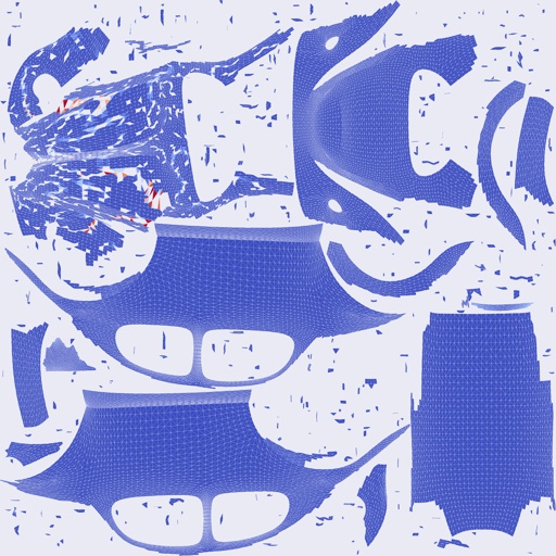 Per-face Angular Distortion