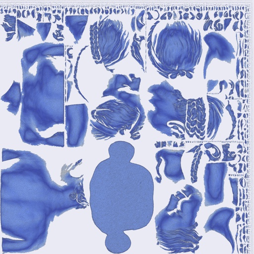 Per-face Area Distortion