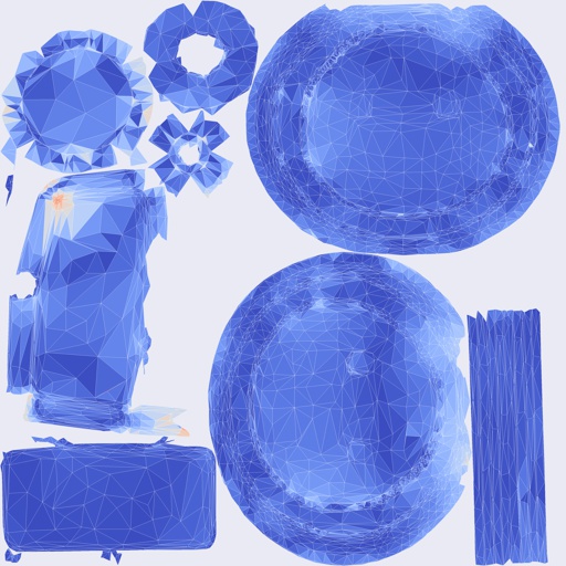 Per-face Area Distortion