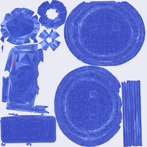 Per-face Angular Distortion