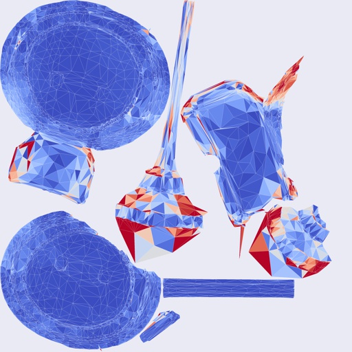 Per-face Angular Distortion