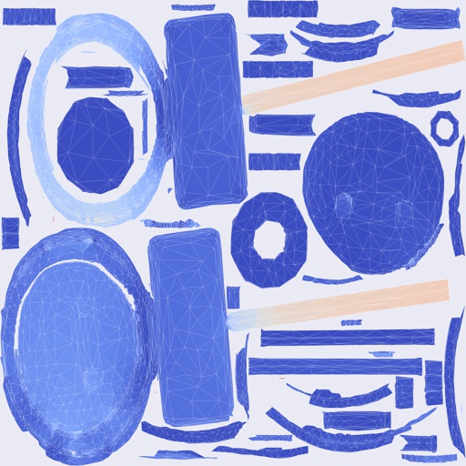 Per-face Area Distortion